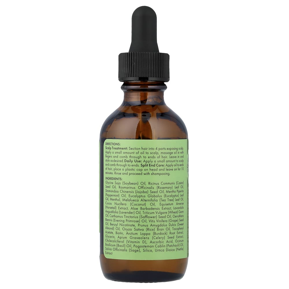Mielle
Scalp & Hair Strengthening Oil, Rosemary Mint, 2 fl oz (59 ml)