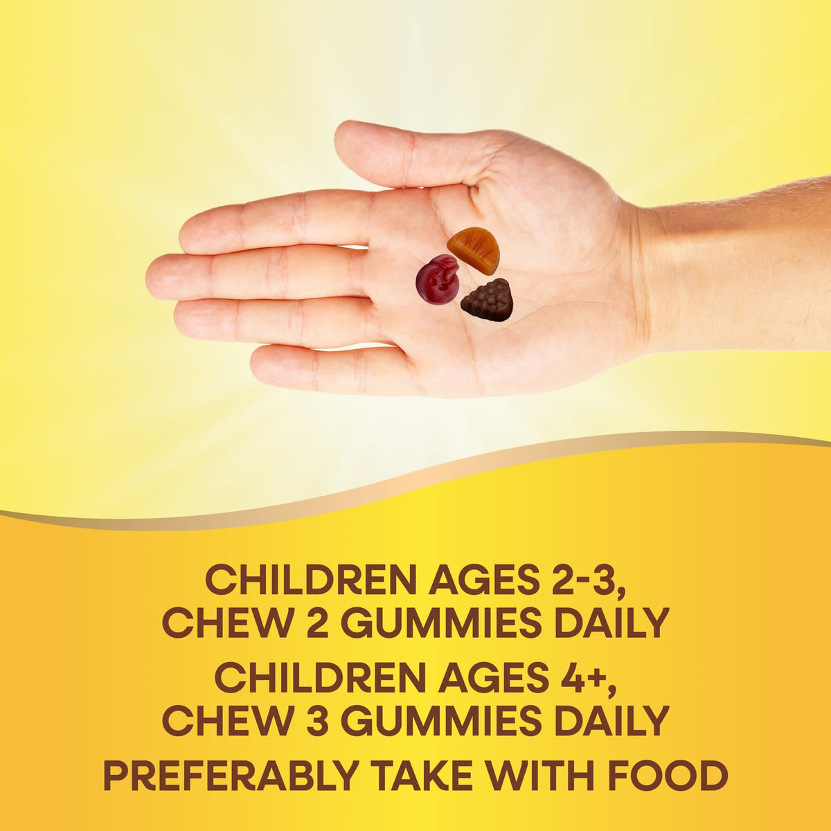 Nature's Way
Alive!® Kids, Premium Gummy Multivitamin, Cherry, Grape & Orange, 90 Gummies