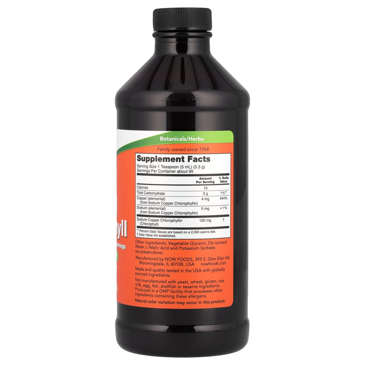 NOW Foods
Liquid Chlorophyll, Unflavoured, 16 fl oz (473 ml)