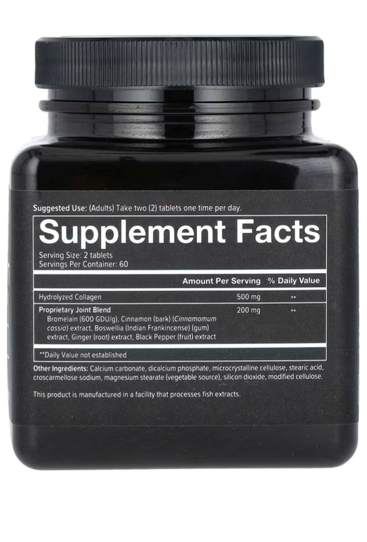 Youtheory
Men, Joint Collagen, 120 Tablets
