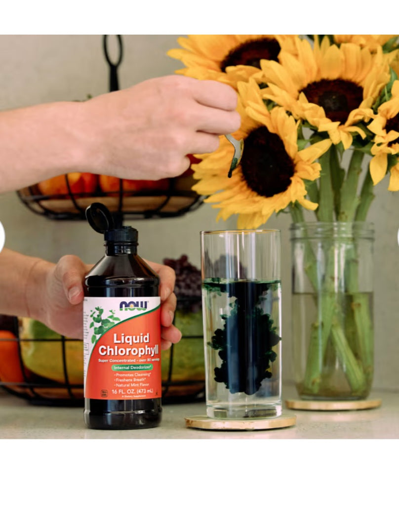 NOW Foods
Liquid Chlorophyll, Mint , 16 fl oz (473 ml)