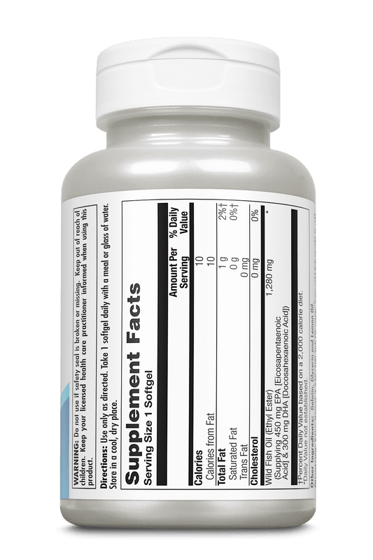 KAL Omega 3 450/300 — 450 mg EPA + 300 mg DHA, 60 Softgels