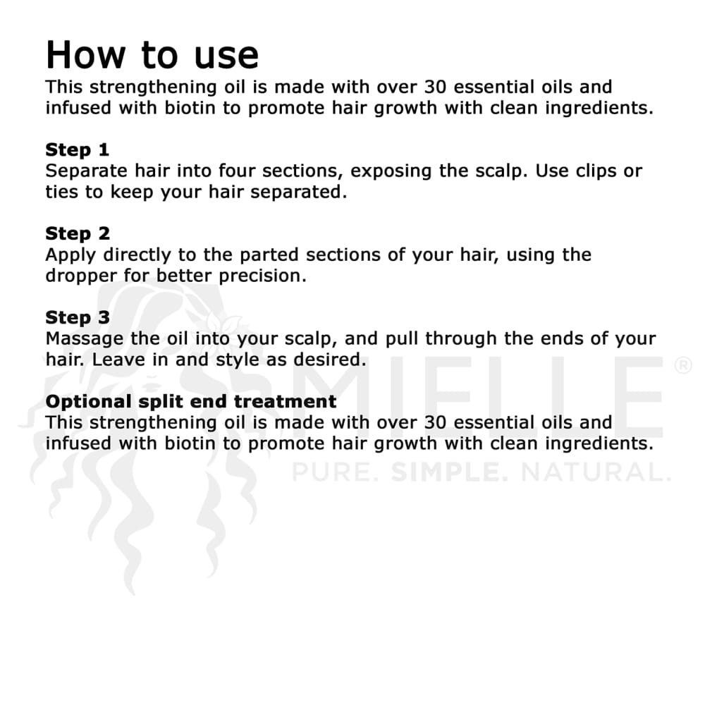 Mielle
Scalp & Hair Strengthening Oil, Rosemary Mint, 2 fl oz (59 ml)