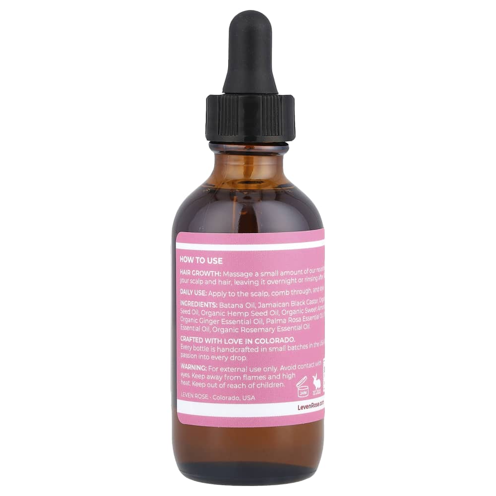 Leven Rose
Batana Hair Oil, 2 fl oz (60 ml)