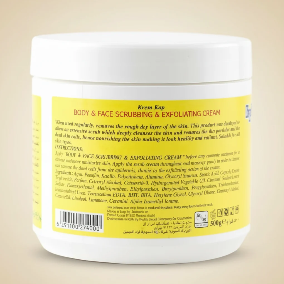 Krem Kap Body & Face Scrubbing & Exfoliating, For All Skin Types, Remove Dead Skin, Increase Skin Smoothness, 500 ml