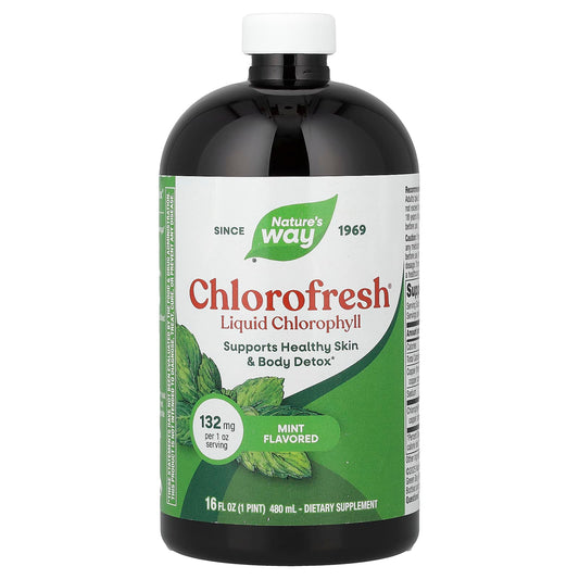 Nature's Way
Chlorofresh®, Liquid Chlorophyll, Mint, 480 ml