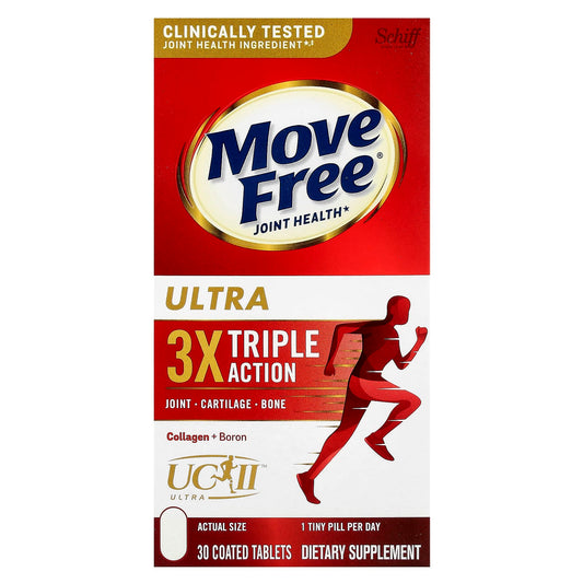 Schiff
Move Free® Joint Health, Ultra, Triple Action, 30 Coated Tablets