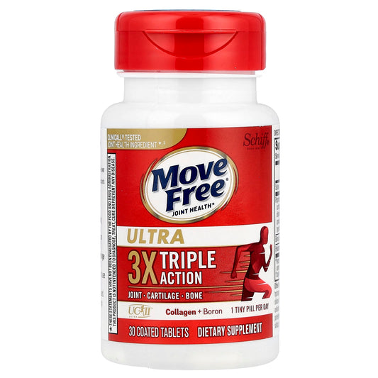 Schiff
Move Free® Joint Health, Ultra, Triple Action, 30 Coated Tablets