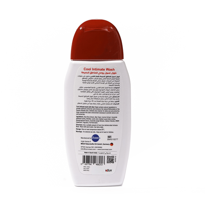 Covix Care Cool Intimate Wash Everyday Care With Aker Fassi Extract - 215ml