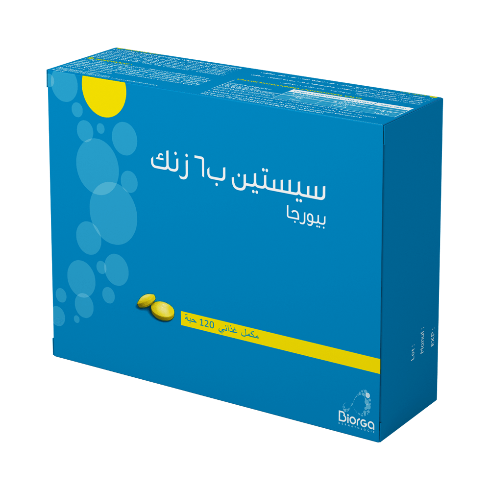 Cystine B6 and Zinc Anti-Hair Loss Regrowth - 120 Tablets