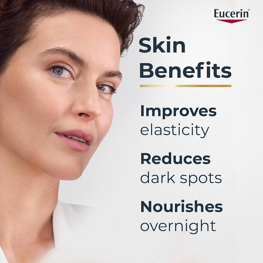 Eucerin Hyaluron Filler + Elasticity Anti-Aging Face Night Cream, 50ml