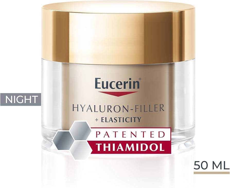 Eucerin Hyaluron Filler + Elasticity Anti-Aging Face Night Cream, 50ml