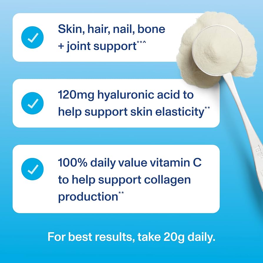 Vital Proteins Collagen Peptides Powder Advanced, Unflavoured, 567 g