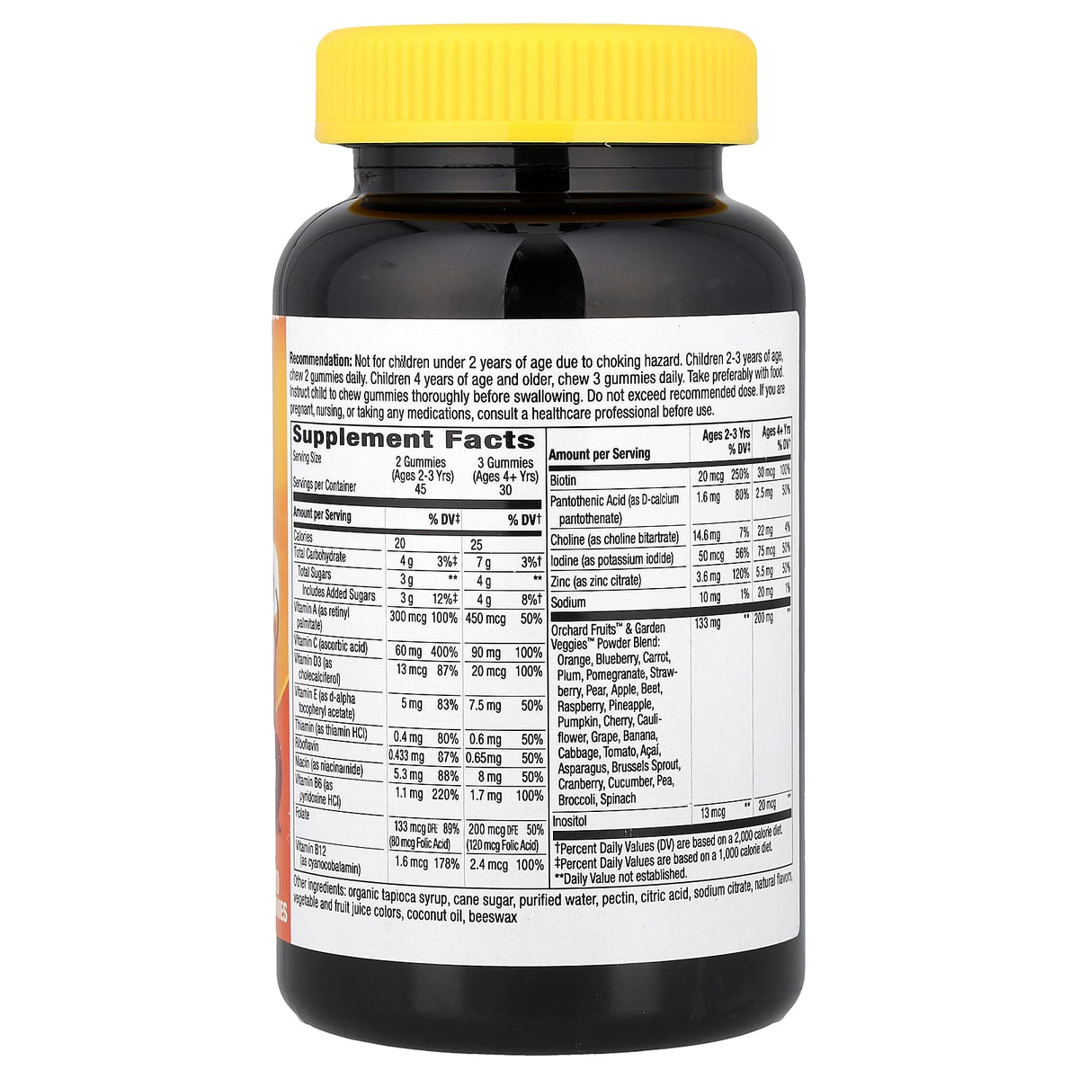 Nature's Way
Alive!® Kids, Premium Gummy Multivitamin, Cherry, Grape & Orange, 90 Gummies