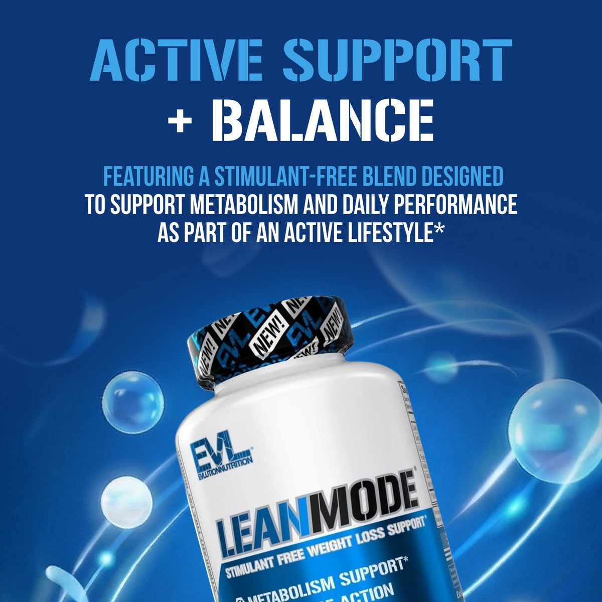 EVLution Nutrition
LeanMode®, Stimulant Free Weight Loss Support, 150 Veggie Capsules